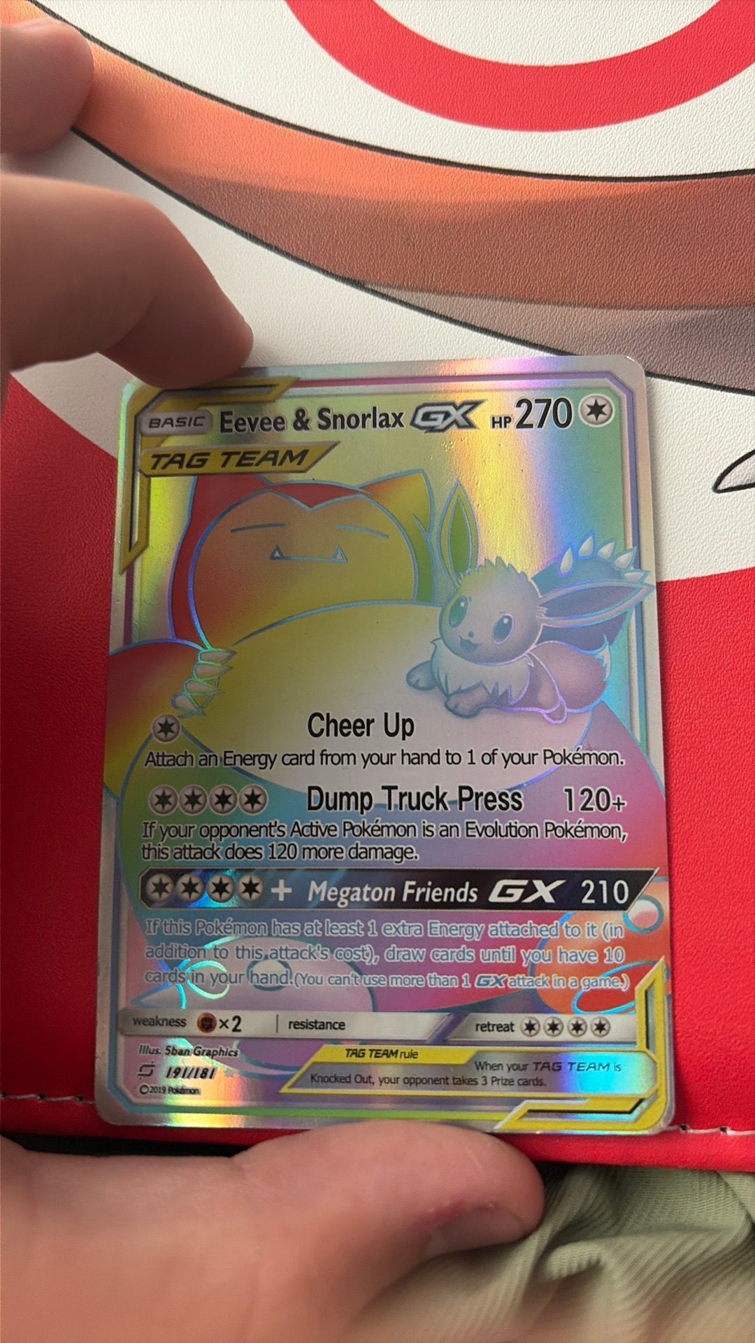 Eevee & snorlex, Hobby en Vrije tijd, Verzamelkaartspellen | Pokémon, Ophalen of Verzenden, Zo goed als nieuw