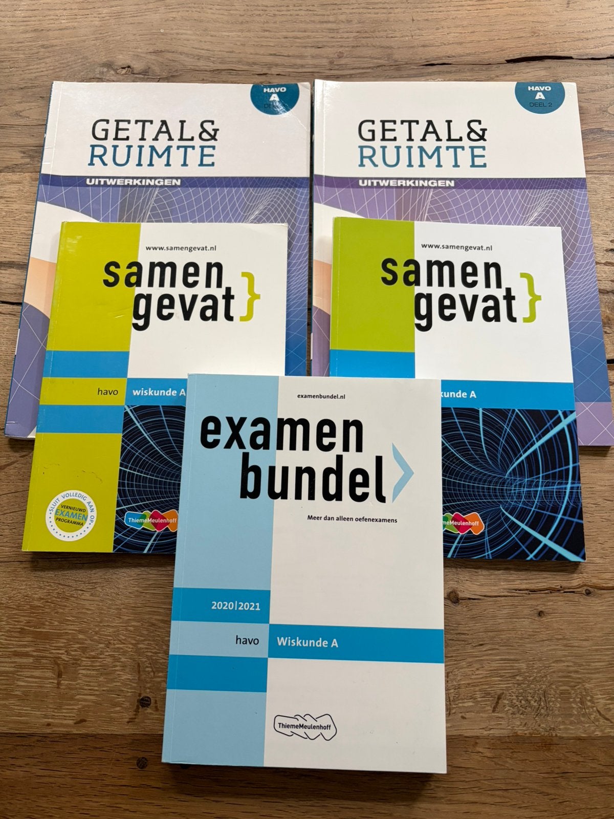 Lotje Examenbundels Havo Wiskunde (5 st), Ophalen of Verzenden, Zo goed als nieuw, HAVO, Wiskunde A