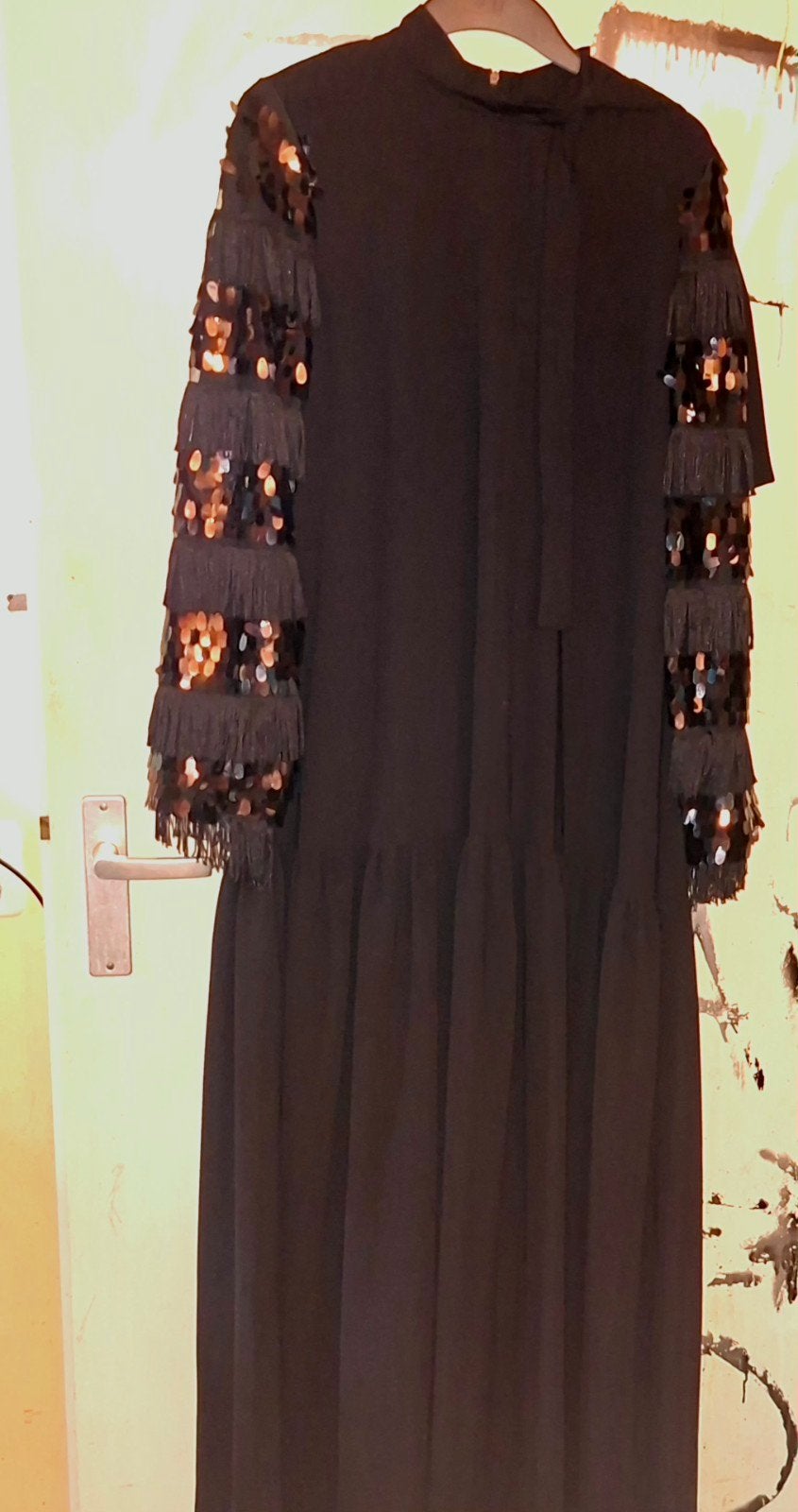 Boutique Qz !!, Maat 38/40 (M), Galajurk, Zwart, Nieuw