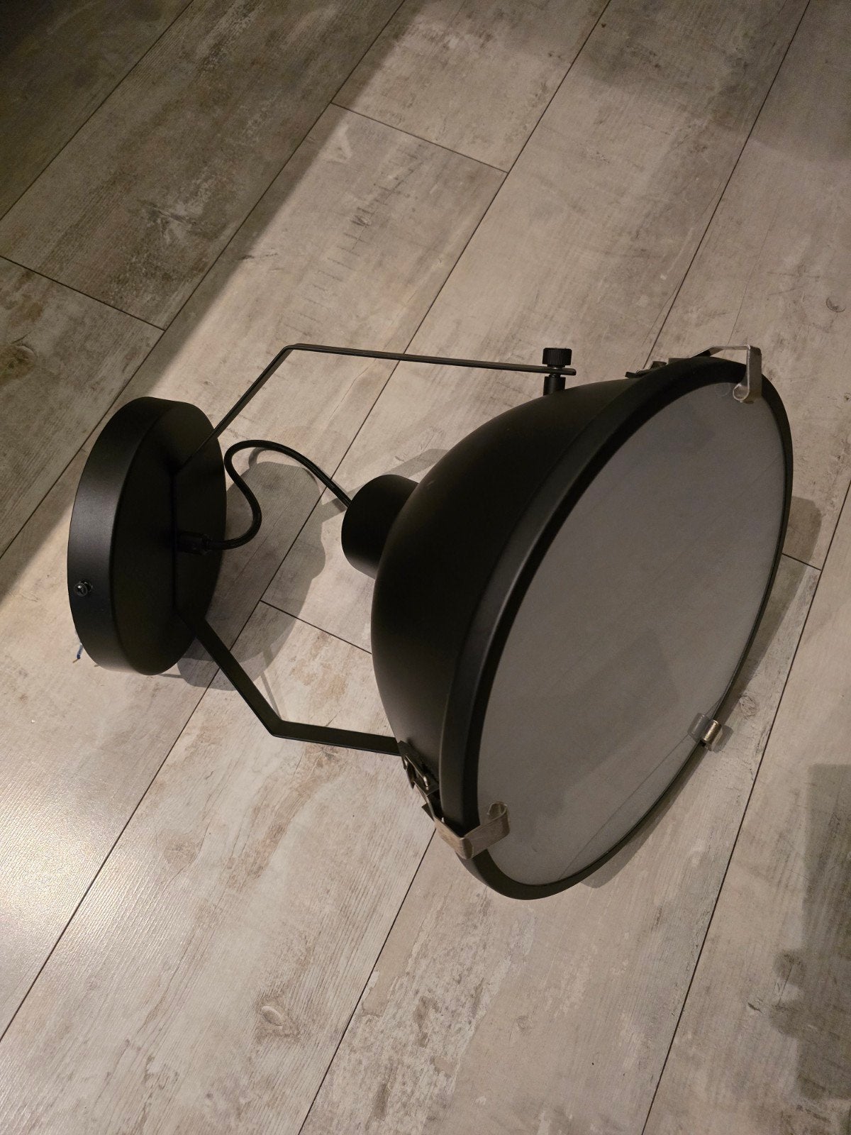 Plafondlamp Magnus zwart Art. 591673 Karwei, Ophalen, Gebruikt, Modern, Zwart