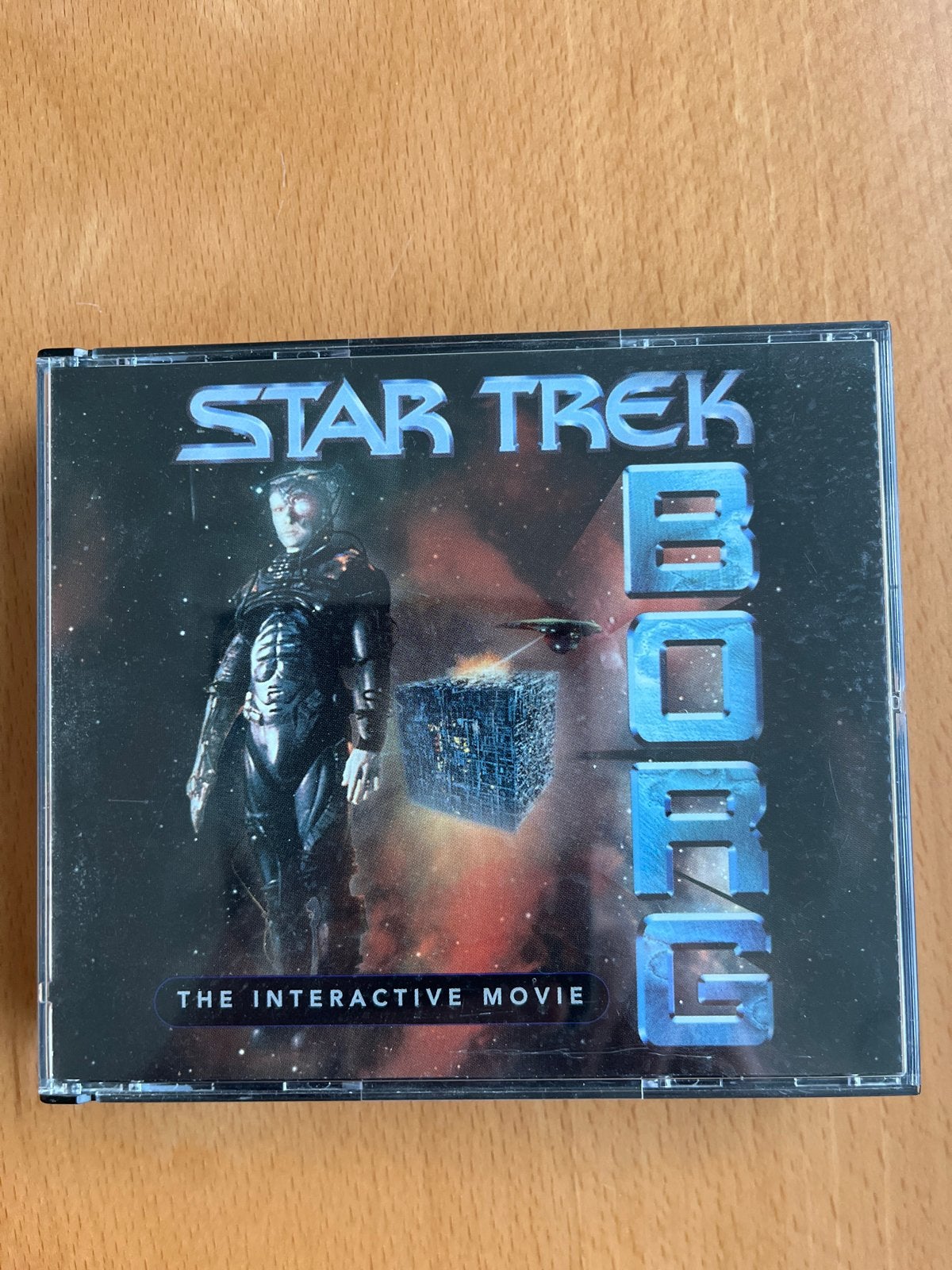 retro Star Trek Borg: The Interactive Movie (PC CD-ROM), Spelcomputers en Games, Games | Pc, Gebruikt, Avontuur en Actie, 1 speler