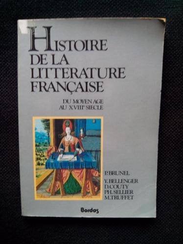 Brunel e.a. - Histoire de la littérature française, 2 delen, Ophalen of Verzenden, Gelezen, Brunel, Bellenger, Couty, Sellier,Truffet