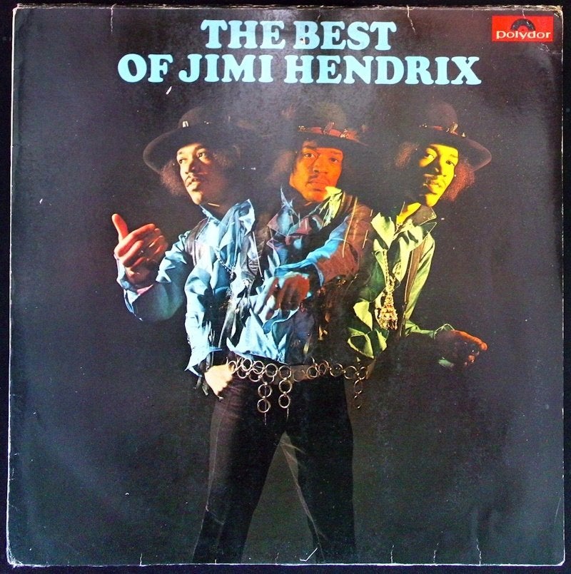 Jimi Hendrix Experience Best Of Jimi Hendrix (Boek en Plaat), LP, Gebruikt, Ophalen of Verzenden, Complilatie