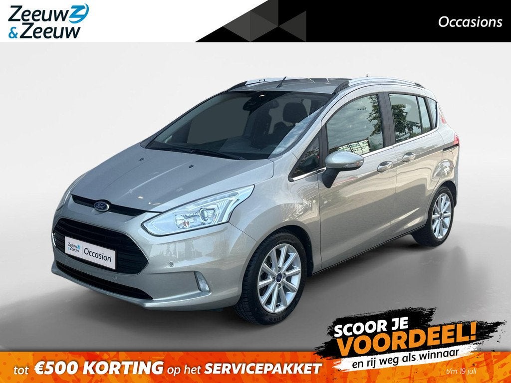 Ford B-Max 1.6 TI-VCT Titanium Automaat| Camera| 12 maanden, Auto's, Ford, Bedrijf, Te koop, B-Max, ABS, Achteruitrijcamera, Airbags