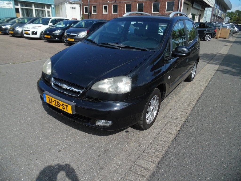 Chevrolet Tacuma airco apk 3.27 1.6-16V Style airco, 13 km/l, Gebruikt, Zwart, Origineel Nederlands