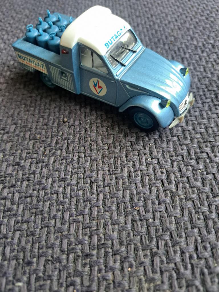 Norev model citroen 2cv pick up, Gebruikt, Auto, Frankrijk, Norev
