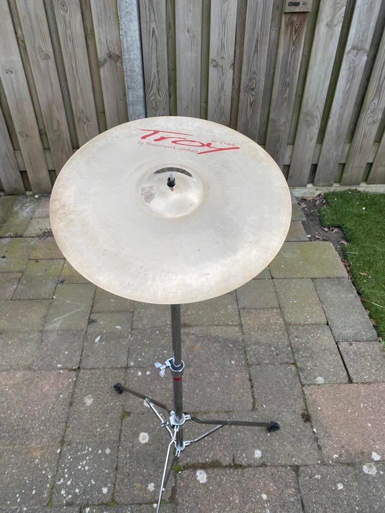 Masterwork Troy 16” crash, Ophalen of Verzenden, Zo goed als nieuw, Overige merken