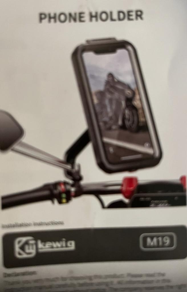 Telefoonhouder voor scooter, Ophalen, Zo goed als nieuw, Auto