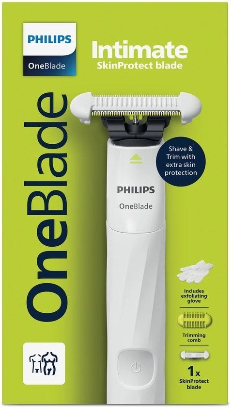 Philips OneBlade Intimate, Witgoed en Apparatuur, Persoonlijke-verzorgingsapparatuur, Ophalen of Verzenden, Nieuw, Haarverzorging