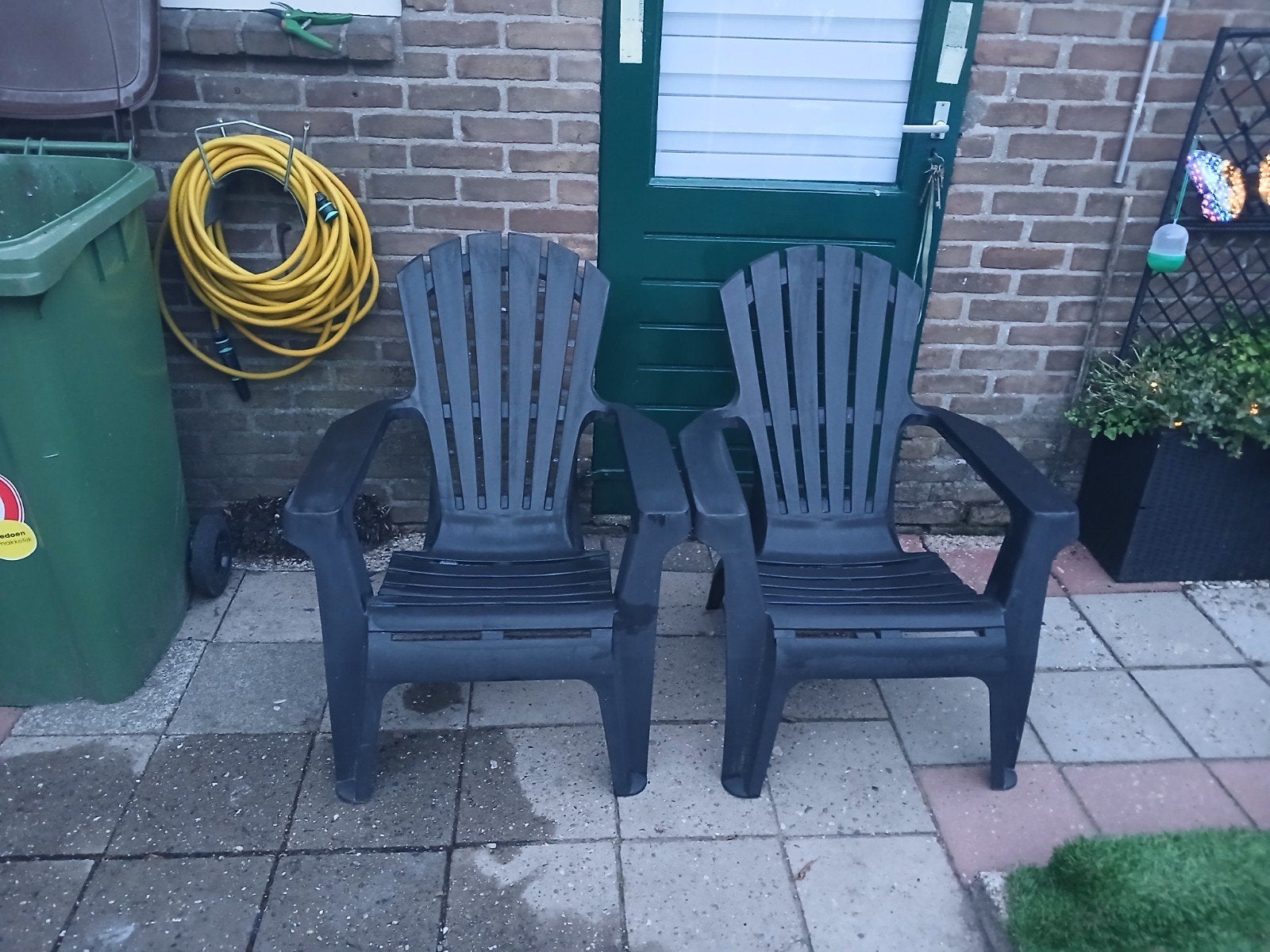 2 nette relax stoelen, Tuin en Terras, Ophalen, Zo goed als nieuw, Aluminium