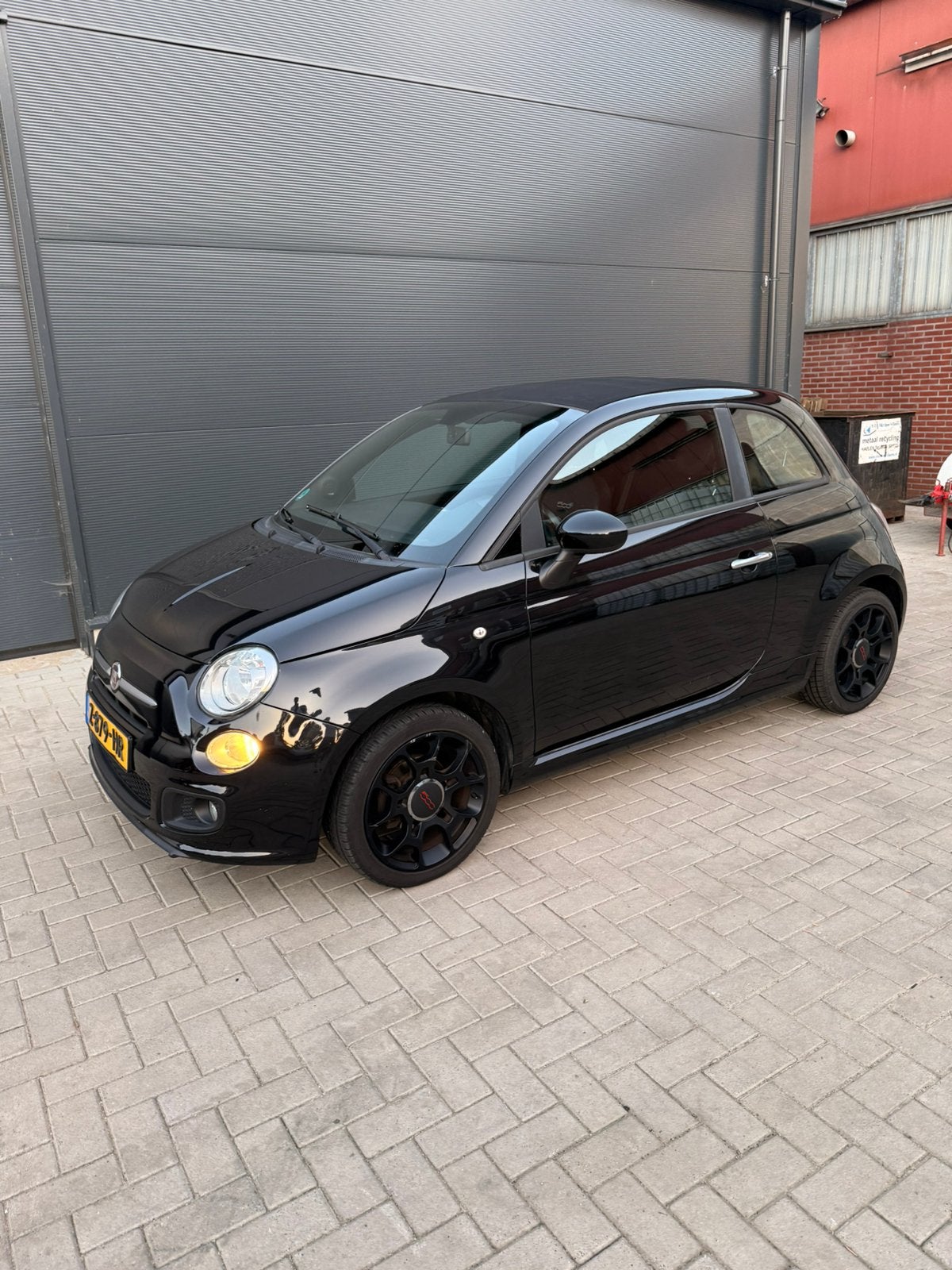 Fiat 500C 1.2 sport cabrio 2015, Auto's, Voorwielaandrijving, 4 cilinders, Cabriolet, 0 kg