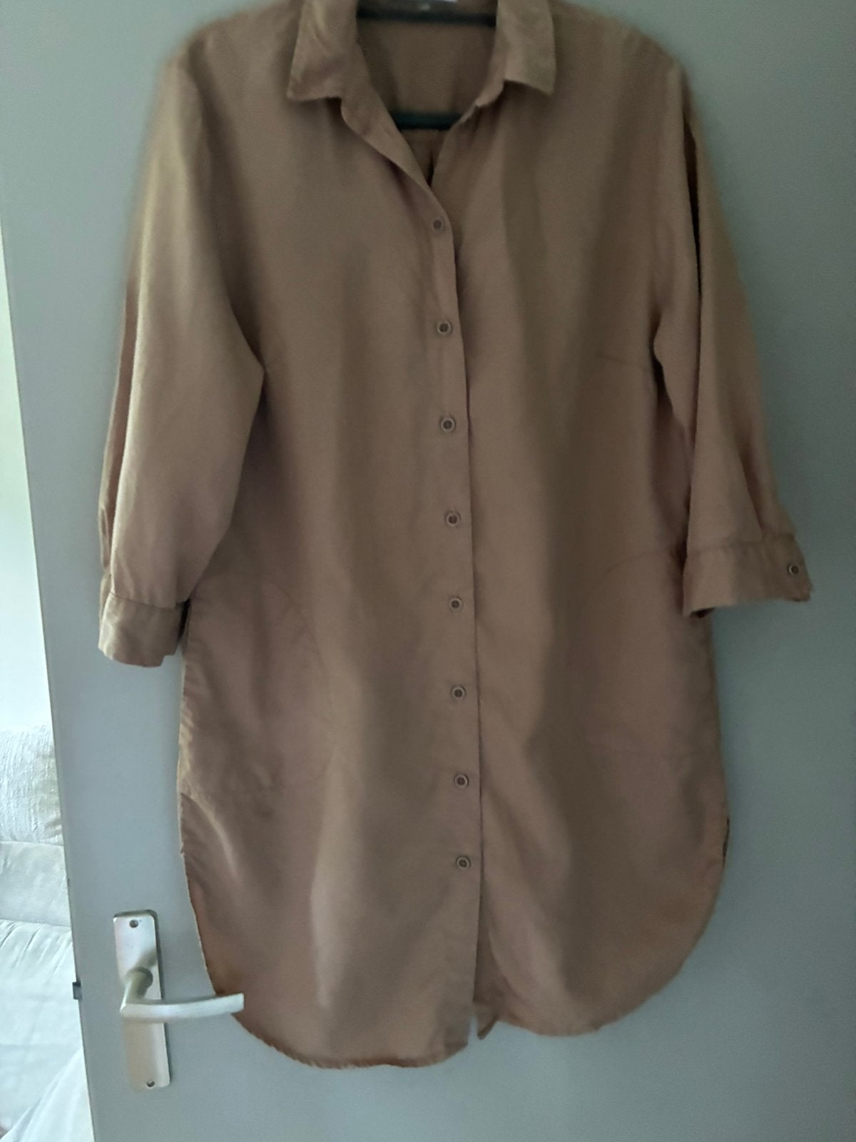 NH tuniek /Blouse 42. ( Nadine H ), Ophalen of Verzenden, Zo goed als nieuw, Maat 42/44 (L), Beige