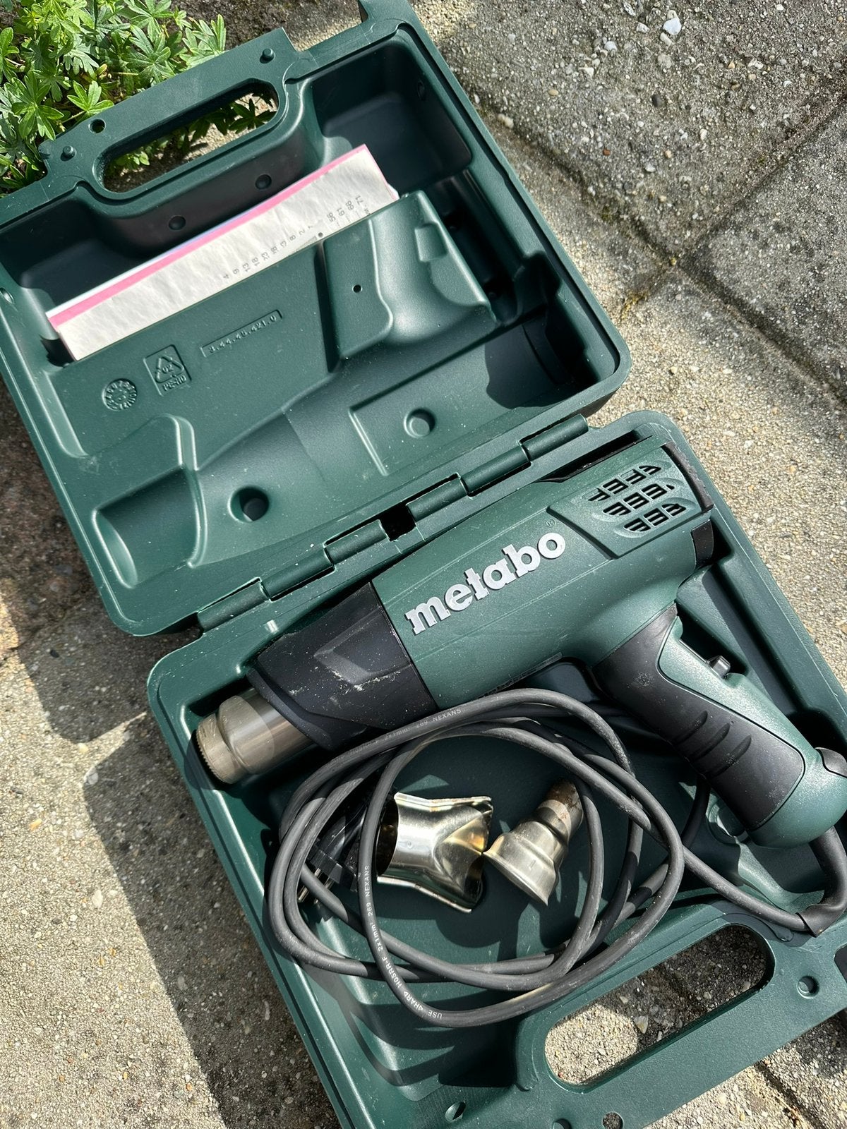 Warmlucht pistool, Ophalen, Zo goed als nieuw