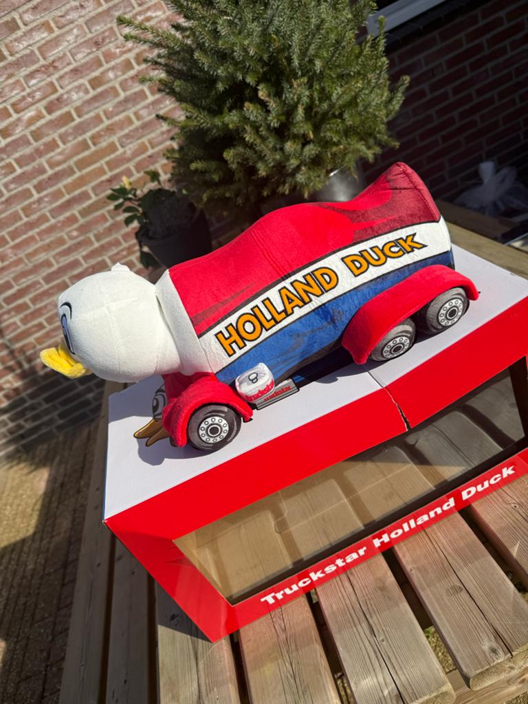 Truckstar Holland Duck knuffel - Nieuw in doos, Met doos, Overige merken, Overige karakters, Nieuw