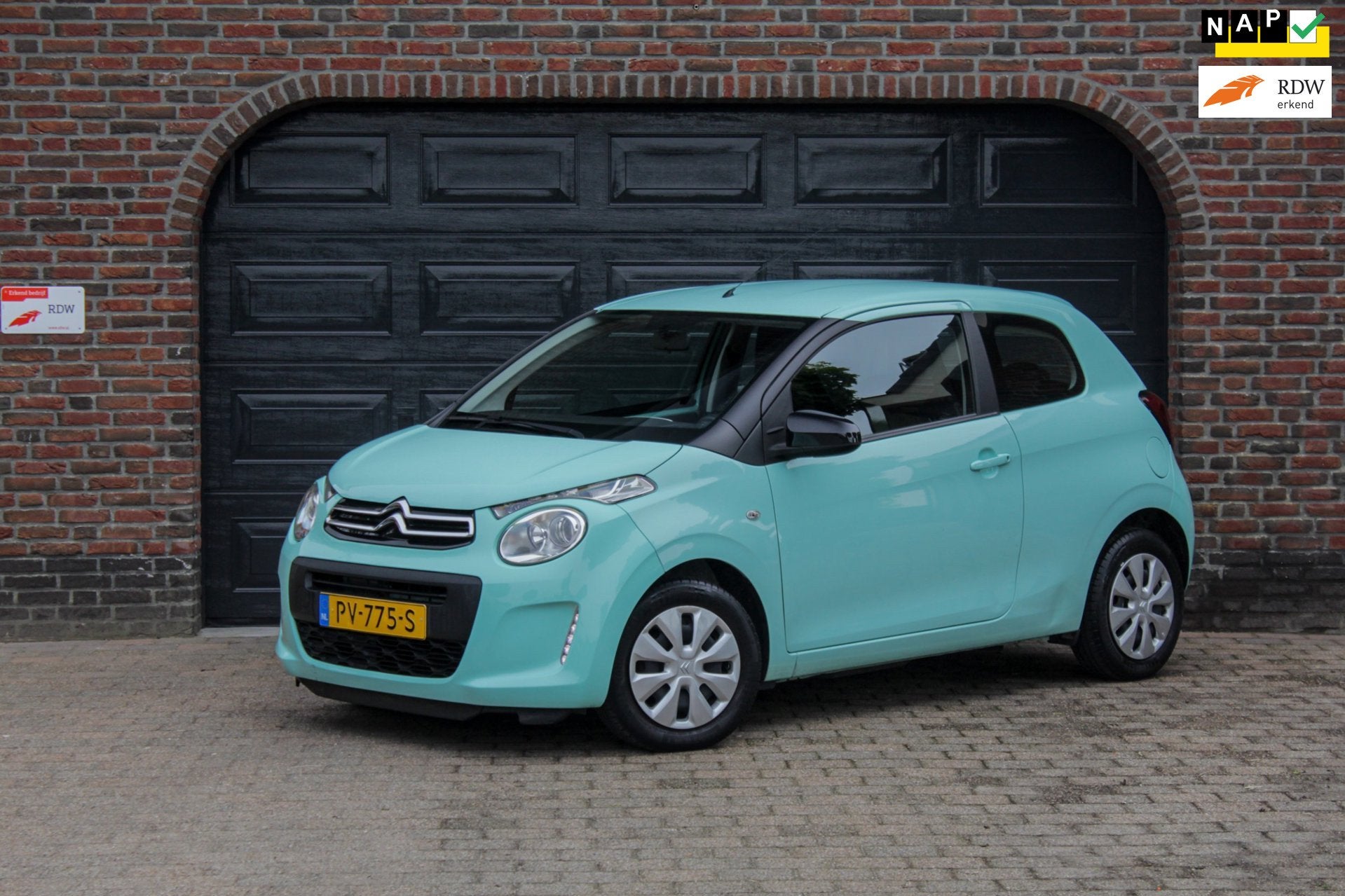 Citroen C1 1.0 e-VTi Feel, Voorwielaandrijving, Stof, Gebruikt, 4 stoelen