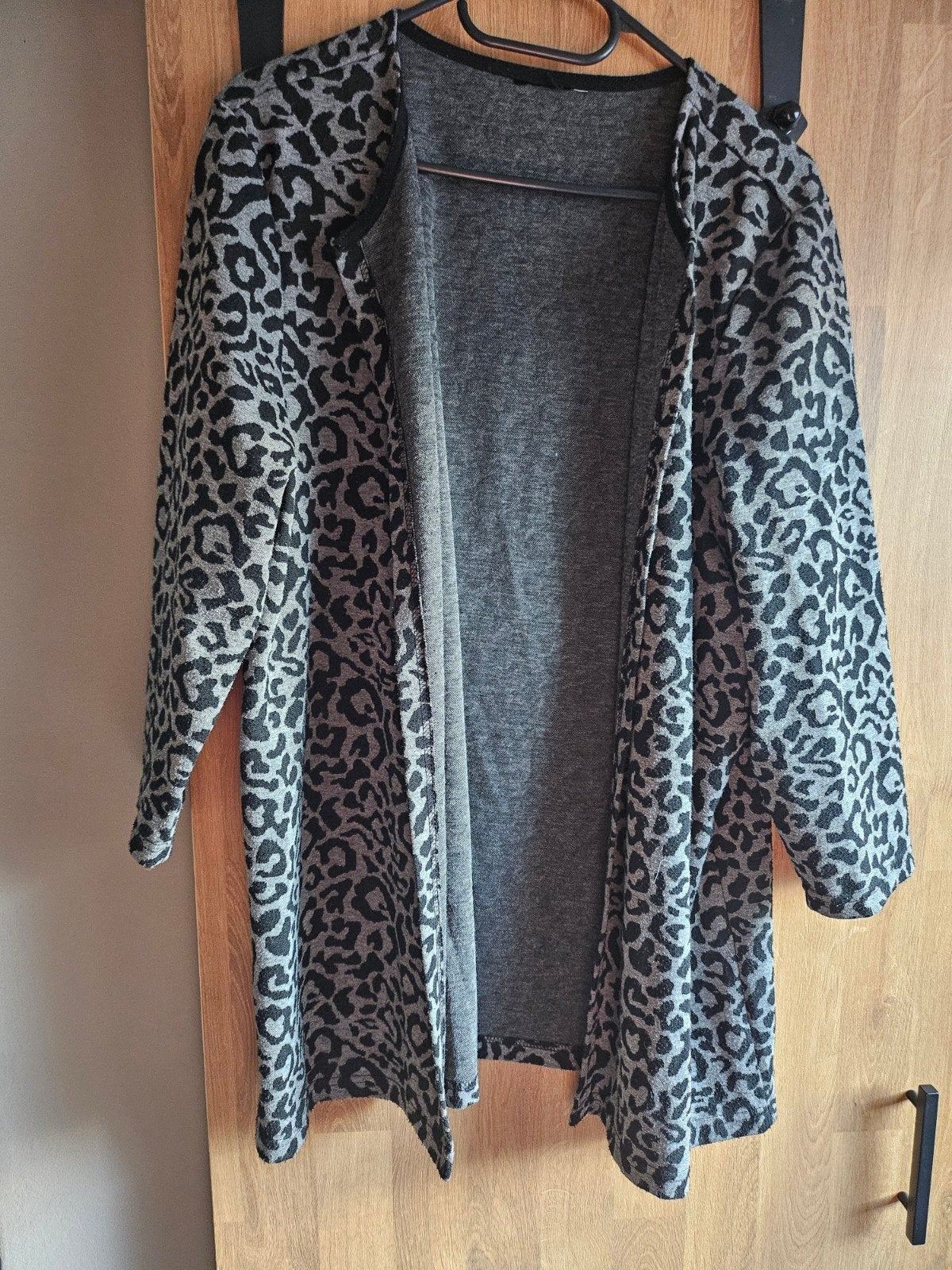 Leopard print vest, maat 46/48 (XL), Maat 46/48 (XL) of groter, Ophalen of Verzenden, Onbekend, Grijs