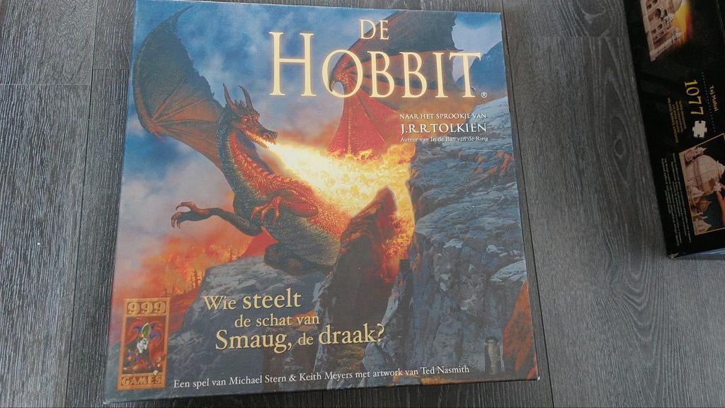 De Hobbit Bordspel, Vijf spelers of meer, Ophalen of Verzenden, Gebruikt, 999 Games bv