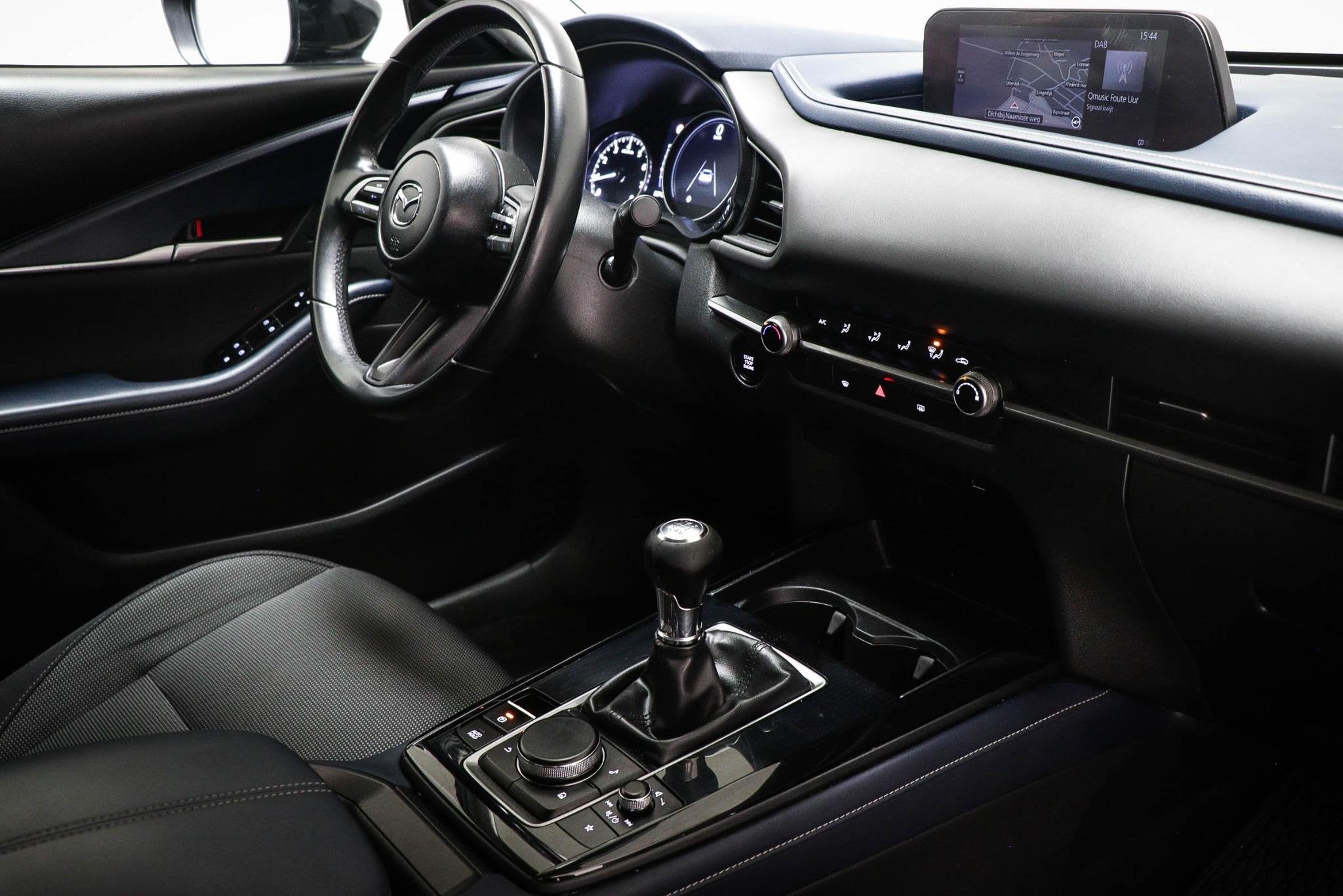 Mazda CX-30 2.0 e-SkyActiv-G M Hybrid | HEAD UP | DAB | APPL, Auto's, Voorwielaandrijving, 1998 cc, Stof, Gebruikt