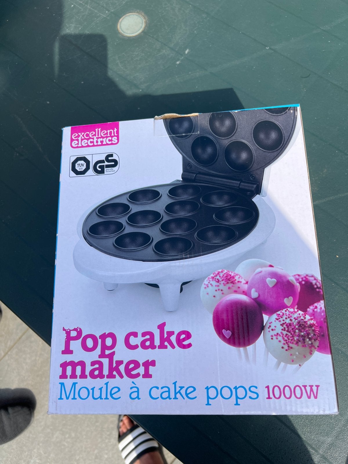 Excellent Electrics Popcake Maker 1000W, Ophalen of Verzenden, Nieuw