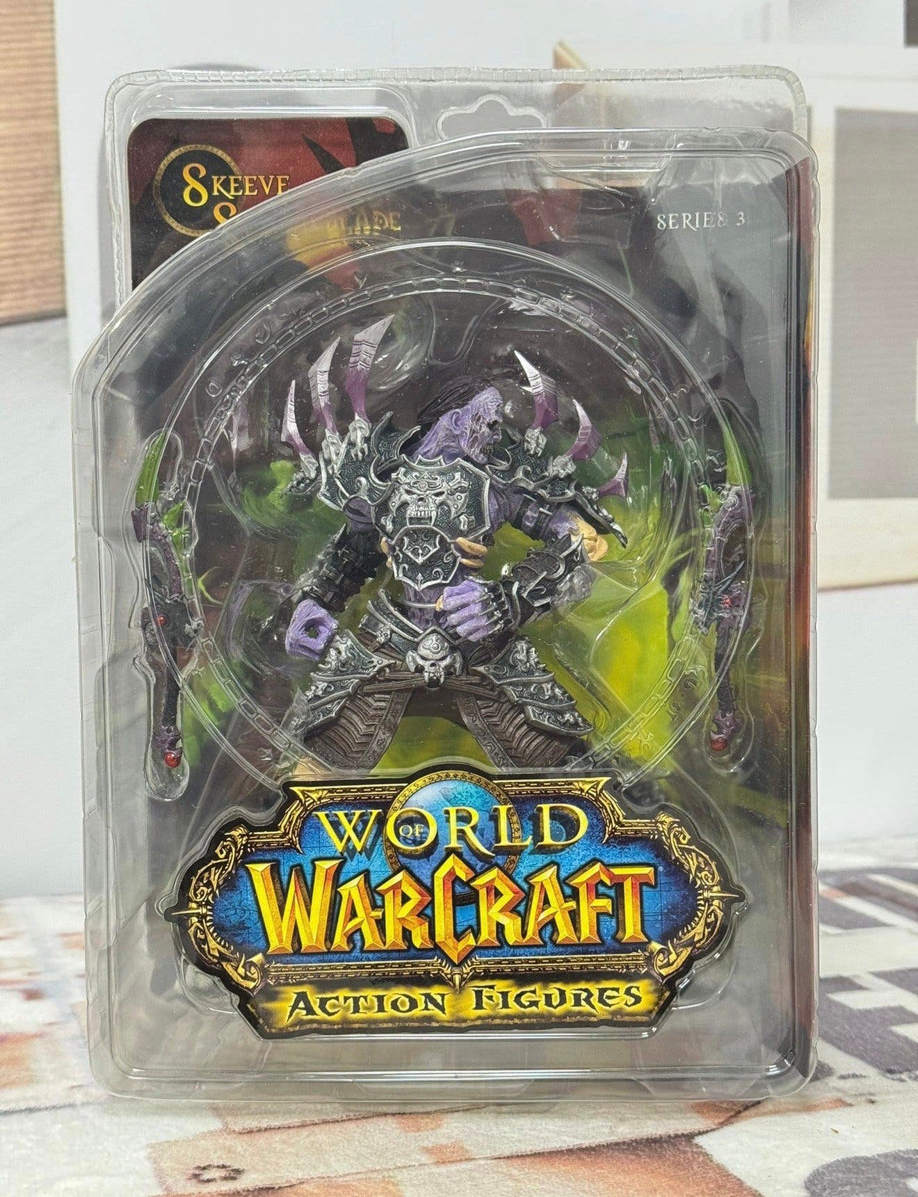 World of Warcraft Series 3 - Skeeve Sorrowblade Undead Rogue, P, P, P, Nieuw