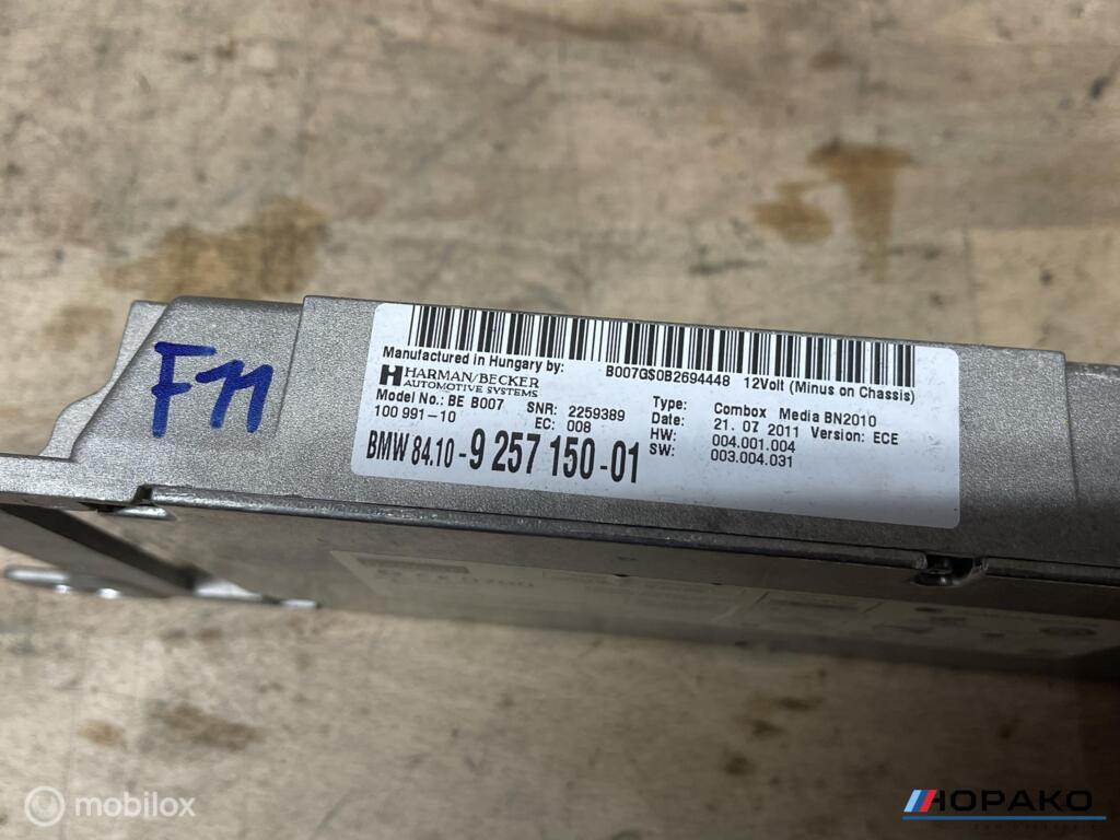 Combox module BMW F series | 8410932933901 | BN2010, Auto-onderdelen, Gebruikt, Einsteinlaan 5 rijswijk, Bmw, Ophalen of Verzenden