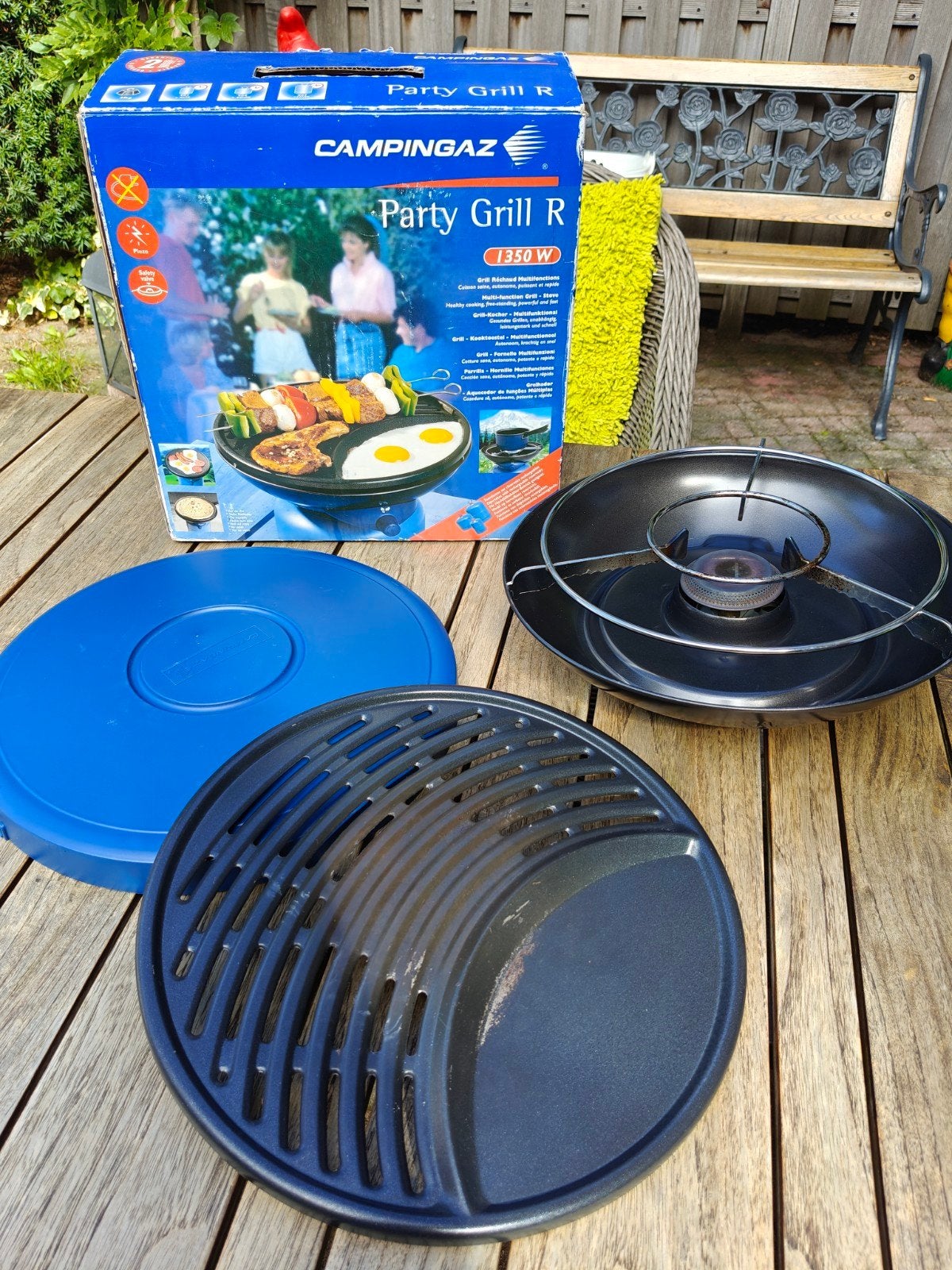 Campingaz Party Grill R - Draagbare Gasbarbecue, Ophalen of Verzenden, Gebruikt, Campingaz