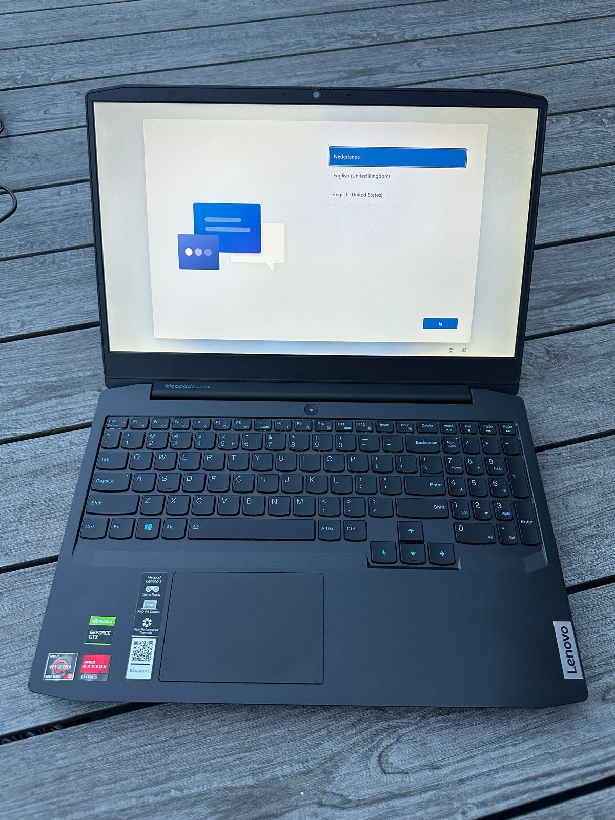 Lenovo IdeaPad Gaming 3 15ARH05, Met videokaart, Ophalen of Verzenden, Zo goed als nieuw, Gaming