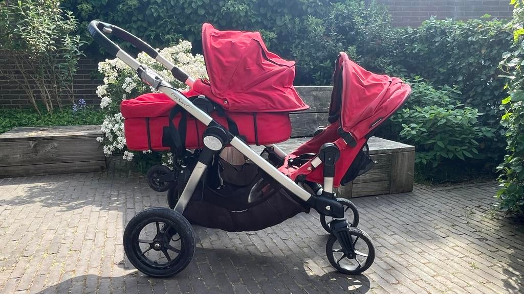 City Select kinderwagen met reiswieg en zitjes, Gebruikt, Duowagen, Combiwagen, Ophalen