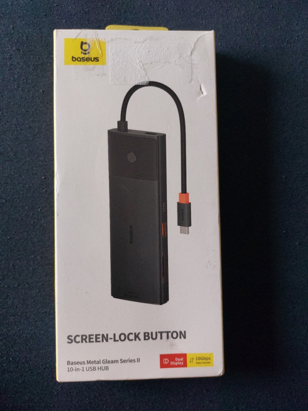 Baseus Metal Gleam Series II 10-in-1 USB HUB, Ophalen of Verzenden, Nieuw