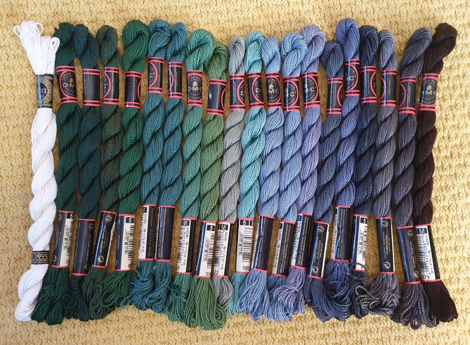 nieuw! DMC Coton Perlé 20 borduurstrengen, Verzenden, Nieuw, Handborduren, Borduurgaren of Zijde