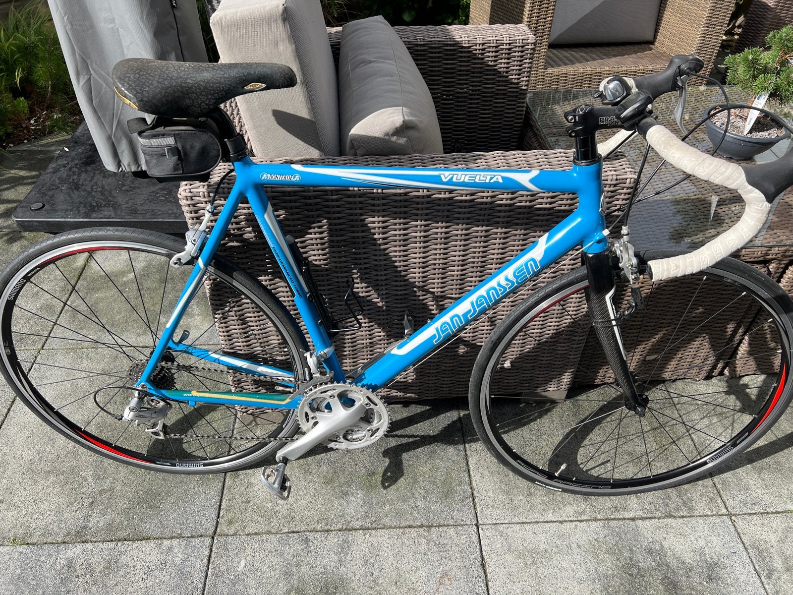 Jan Janssen Vuelta racefiets - Zo goed als nieuw, Overige merken, 28 inch, Velgrem, Ophalen of Verzenden
