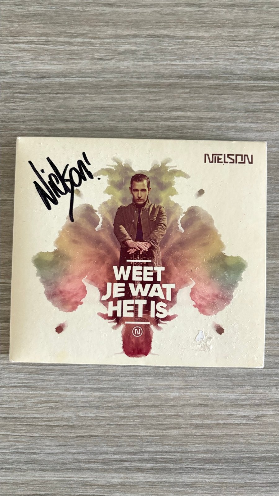 Nielson - Weet Je Wat Het Is CD (gesigneerd), Ophalen of Verzenden, Zo goed als nieuw, Album, Gesigneerd