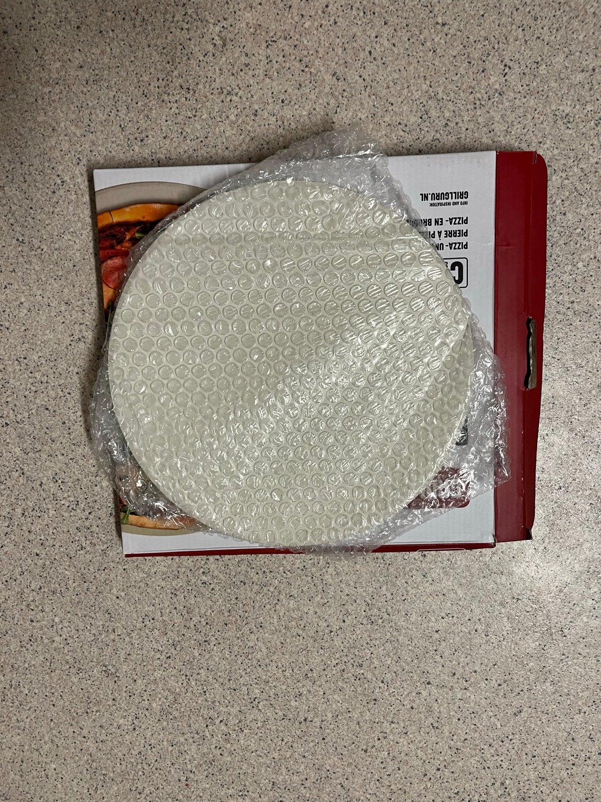 Grill Guru Pizza & Baking Stone 26 cm - Nieuw, Ophalen, Nieuw