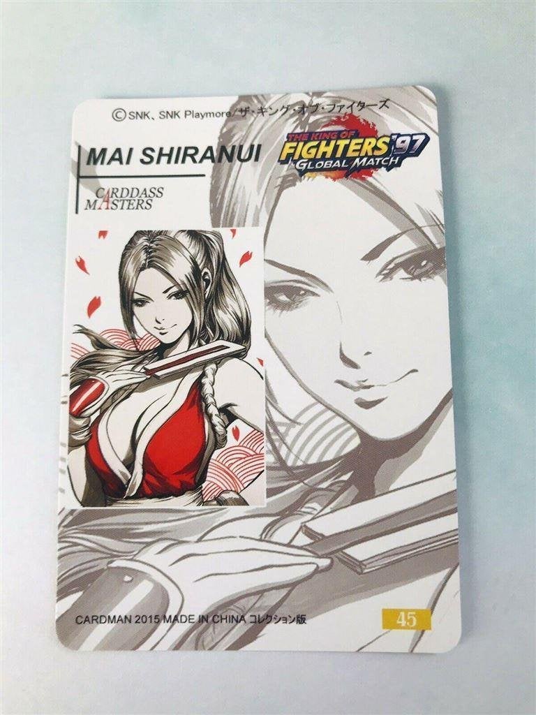 MAI SHIRANUI King of Fighters 97 Holo Foil Card, Verzenden, Kuifje, Nieuw, Beeldje of Figuurtje