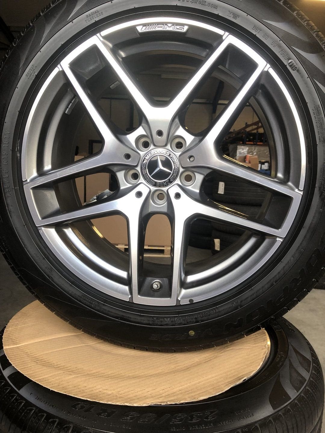 originele 19 inch Mercedes GLC  X253 19  AMG  a2534011800, Auto-onderdelen, 19 inch, -, -, Banden en Velgen