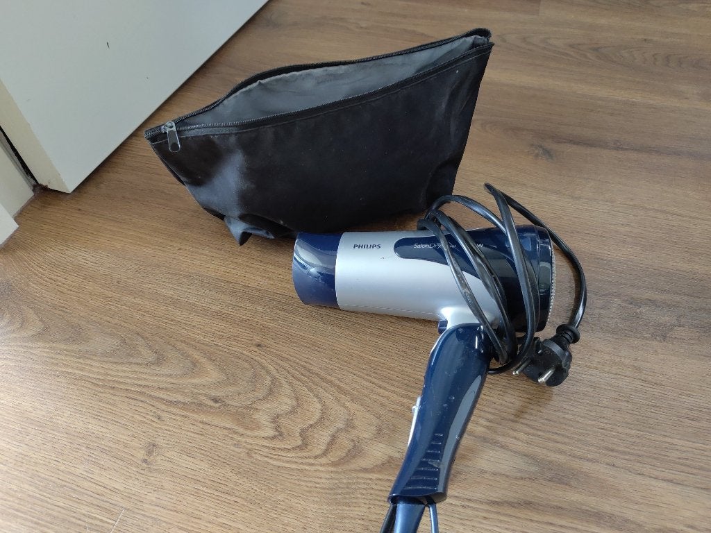 Föhn Philips opvouwbaar, Ophalen of Verzenden, Gebruikt, Haarverzorging