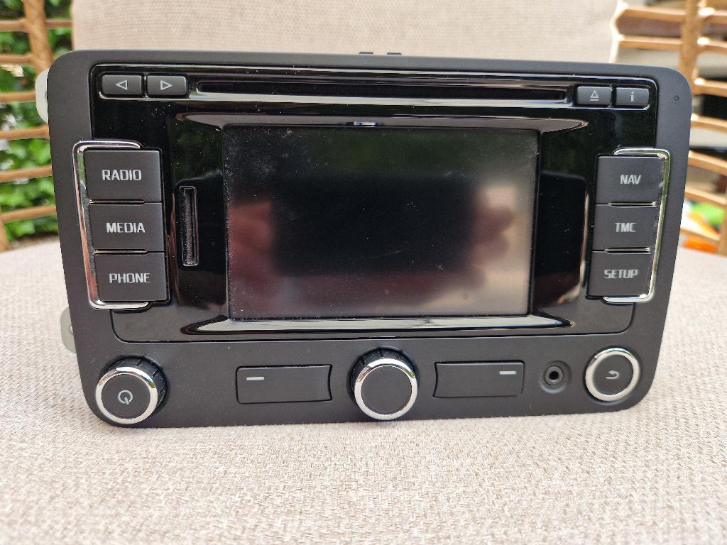 Originele autoradio Skoda Superb MK2, Ophalen, Zo goed als nieuw