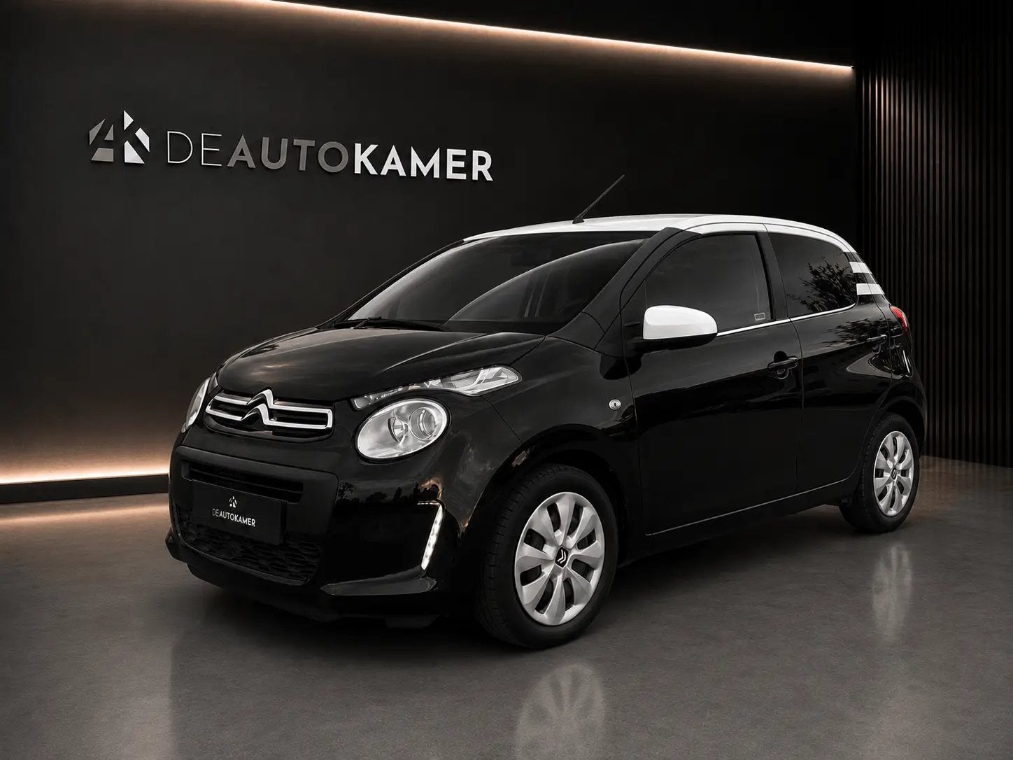 Citroën C1 VTI 72 Black & White | Camera | Carplay/Android, Auto's, Voorwielaandrijving, Start-stop-systeem, Stof, Euro 6