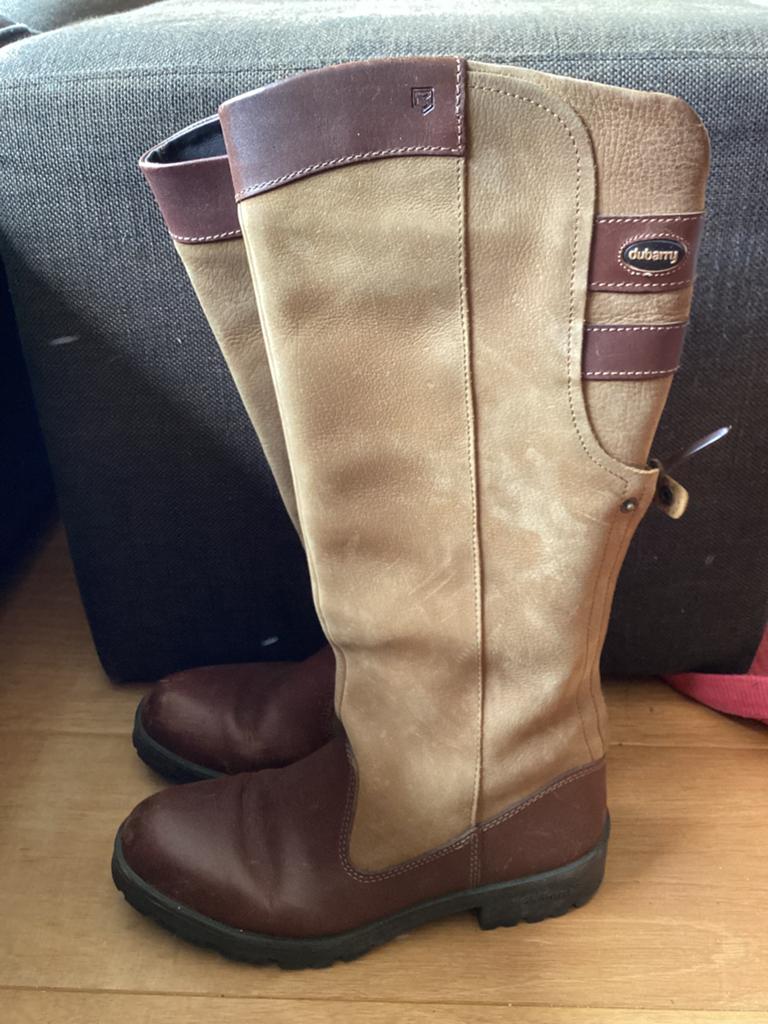 Dubarry laarzen, model Clare, maat 39,  ook 38, 38,5, Kleding | Dames, Schoenen, Hoge laarzen, Bruin, Ophalen of Verzenden, Zo goed als nieuw