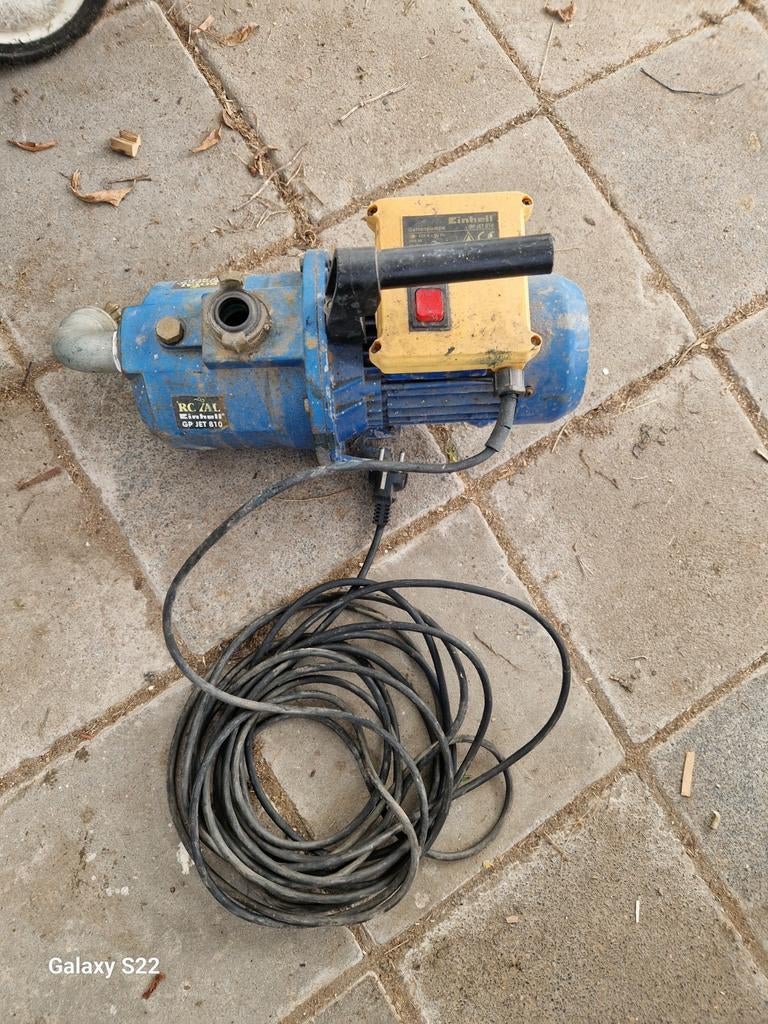 Opvoer pomp, Ophalen, Gebruikt, Elektrisch, Regentonpomp