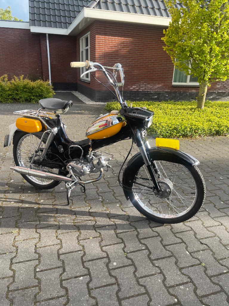 Puch VS50D "kikkerbek", Fietsen en Brommers, Ophalen, Puch, Maximaal 45 km/u, 3 versnellingen