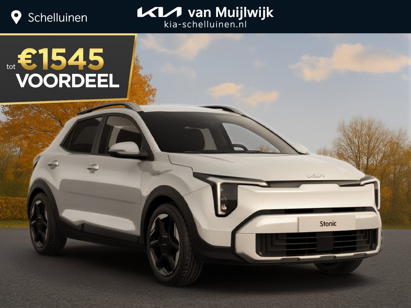 Kia Stonic 1.0 T-GDi MHEV DynamicLine Nu €1.545,- voordeel, Auto's, Kia, Voorwielaandrijving, Stof, Euro 6, 116 pk