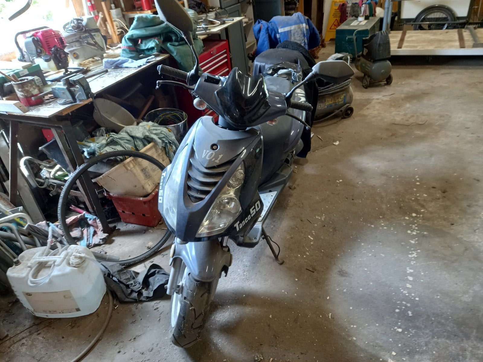 Tanco 50 scooter - 2 jaar stilstand, kappen intact, Ophalen, Gebruikt, Benzine, Tanco