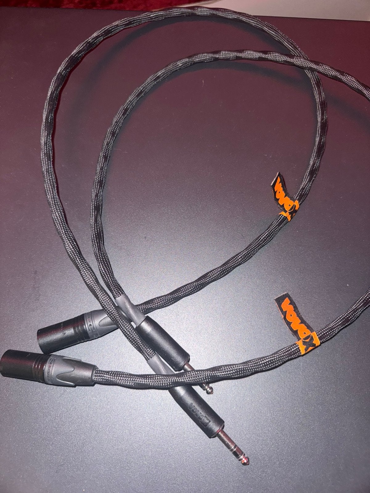 Vovox link direct S100, TRS/XLRm 2 STUKS, Ophalen of Verzenden, Gebruikt, Apparatuur