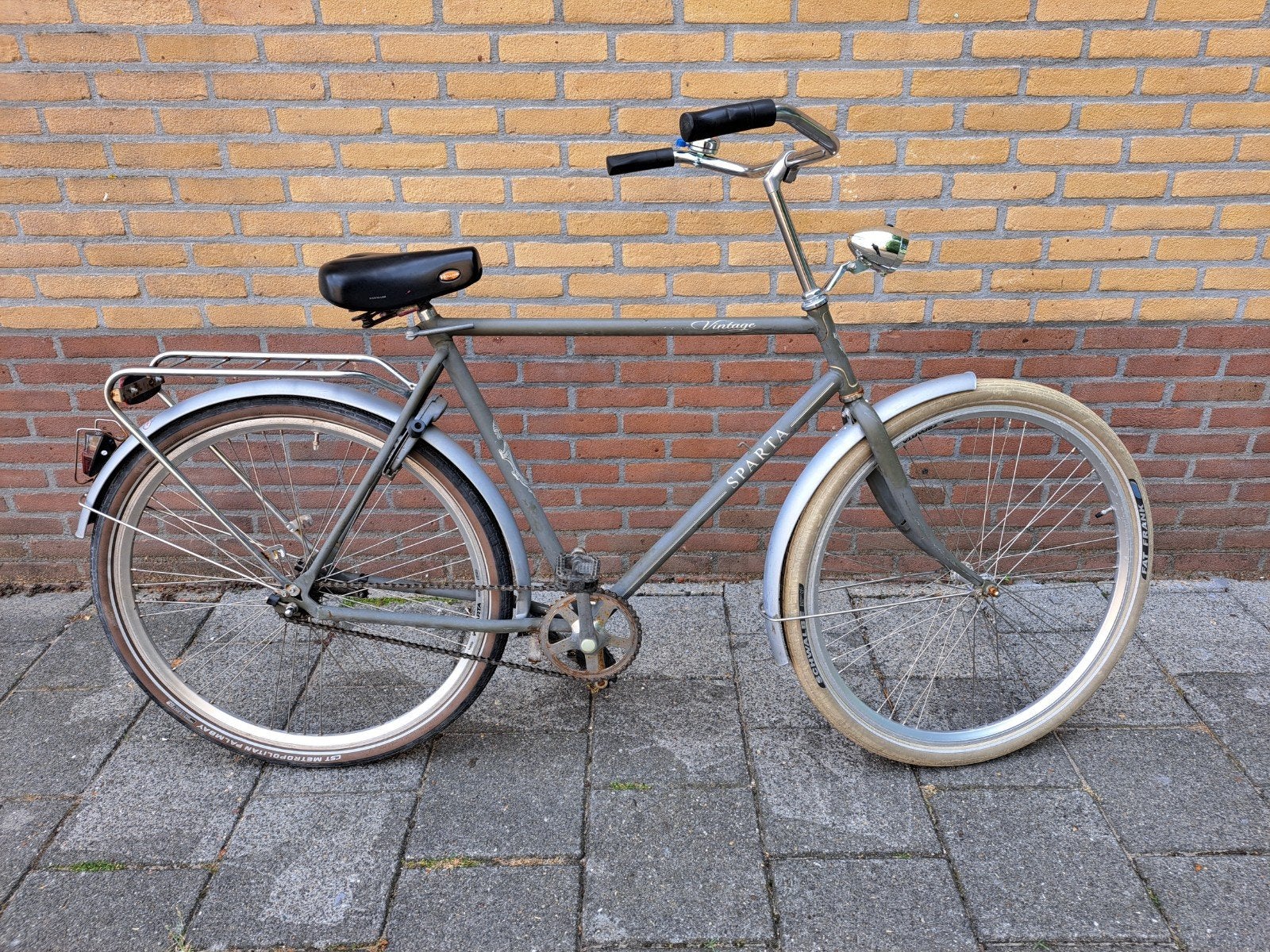 Sparta Vintage stationsfiets, 28 inch, Framemaat 60, Ophalen, Terugtraprem, Sparta, Gebruikt