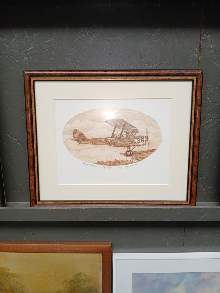 Ets Leentje Linders (handgesigneerd) - Estafette Harlingen, Antiek en Kunst, Kunst | Schilderijen | Klassiek, Ophalen