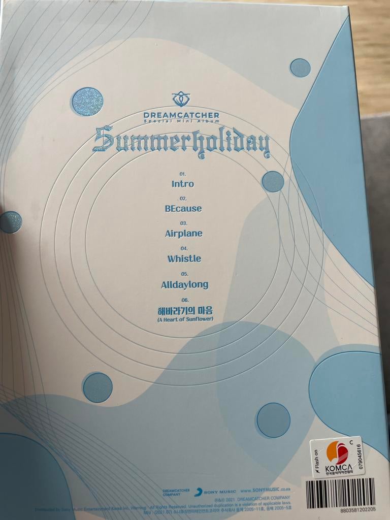 Dreamcatcher - Summer Holiday Special Mini Album, Ophalen of Verzenden, 2020 tot heden, Zo goed als nieuw, Boxset