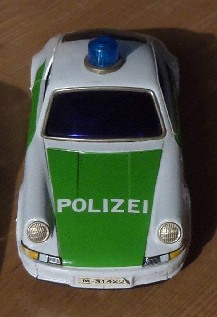Taiyo Polizei Porsche Japans blik jaren 70, Ophalen of Verzenden