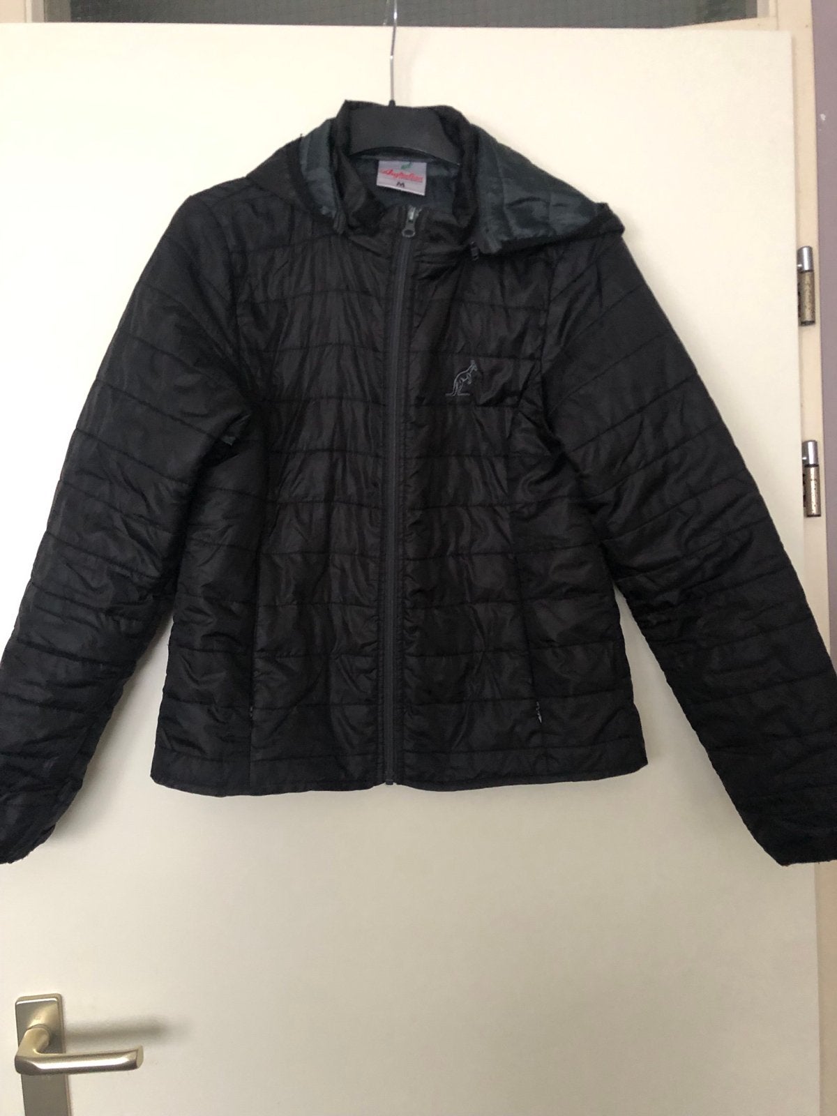 Zwarte Australian jas, maat M, zo goed als nieuw, Kleding | Dames, Ophalen of Verzenden, Zo goed als nieuw, Maat 38/40 (M), Zwart