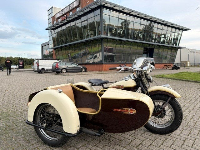 Harley-Davidson WLA 750 LIBERATOR ZIJSPAN (bj 1942), Dopplerlaan 26
9207 HC  Drachten, NL, H-D Benelux B.V., Gebruikt, Info@m-point.frl